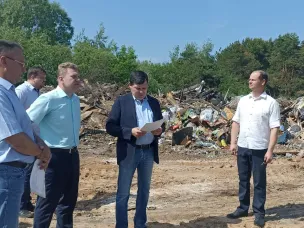 Денис Егоров проинспектировал несанкционированные свалки в северных районах Нижегородской области