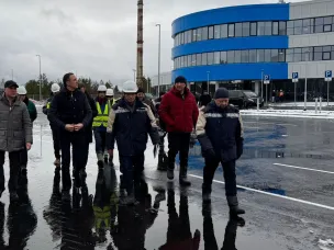 Заместитель министра природных ресурсов и экологии Российской Федерации Денис Буцаев оценил готовность экотехнопарка в Дзержинске и проверил строительство объекта обращения с ТКО в Арзамасе