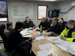 Выездное совещание на площадке полигона в городе Арзамас