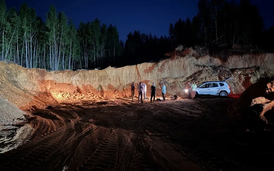 В Нижегородской области полицейскими пресечено хищение песка в особо крупном размере
